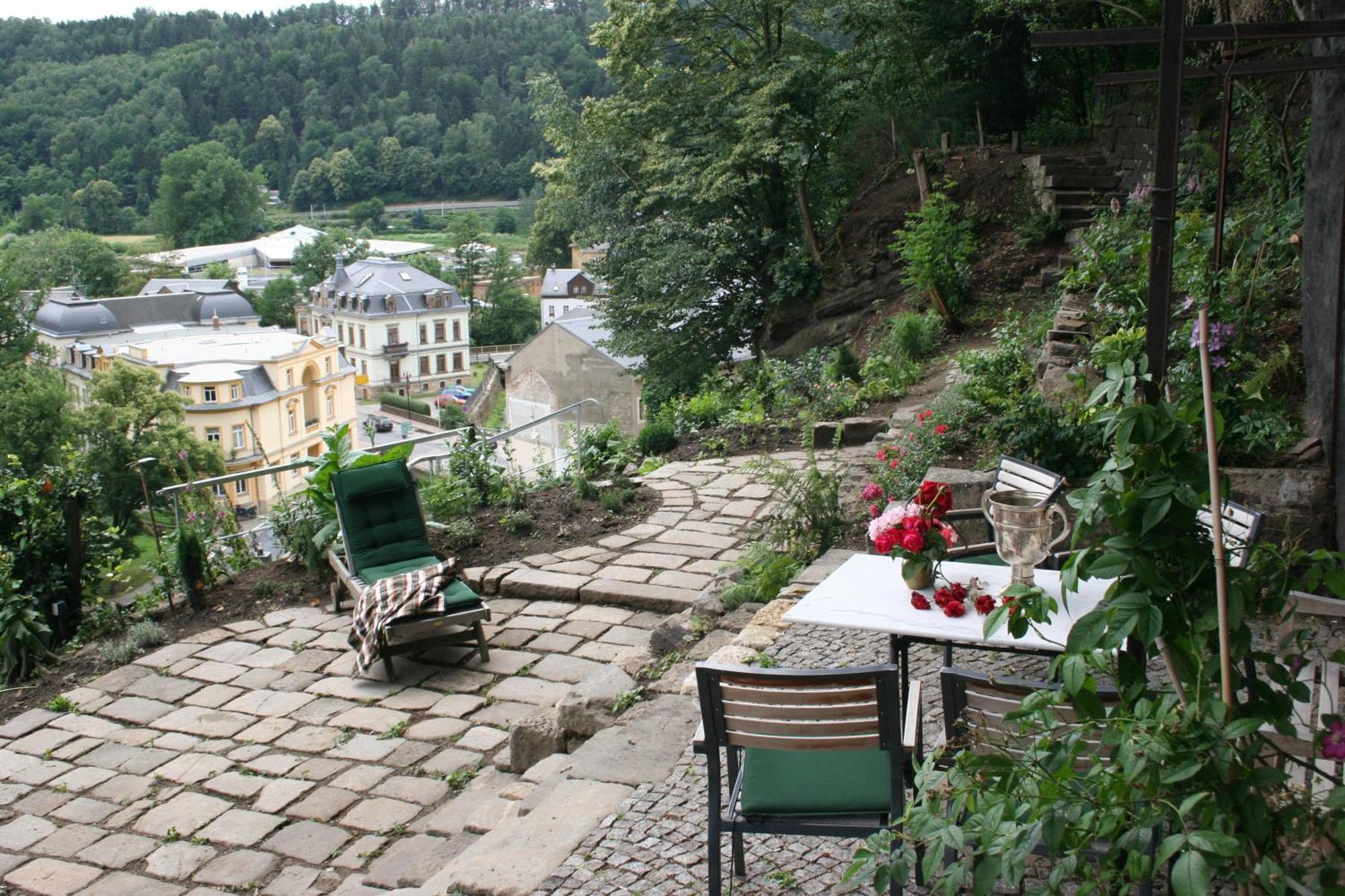 Apartmenthaus Albrechtsburg 바트샨다우 외부 사진